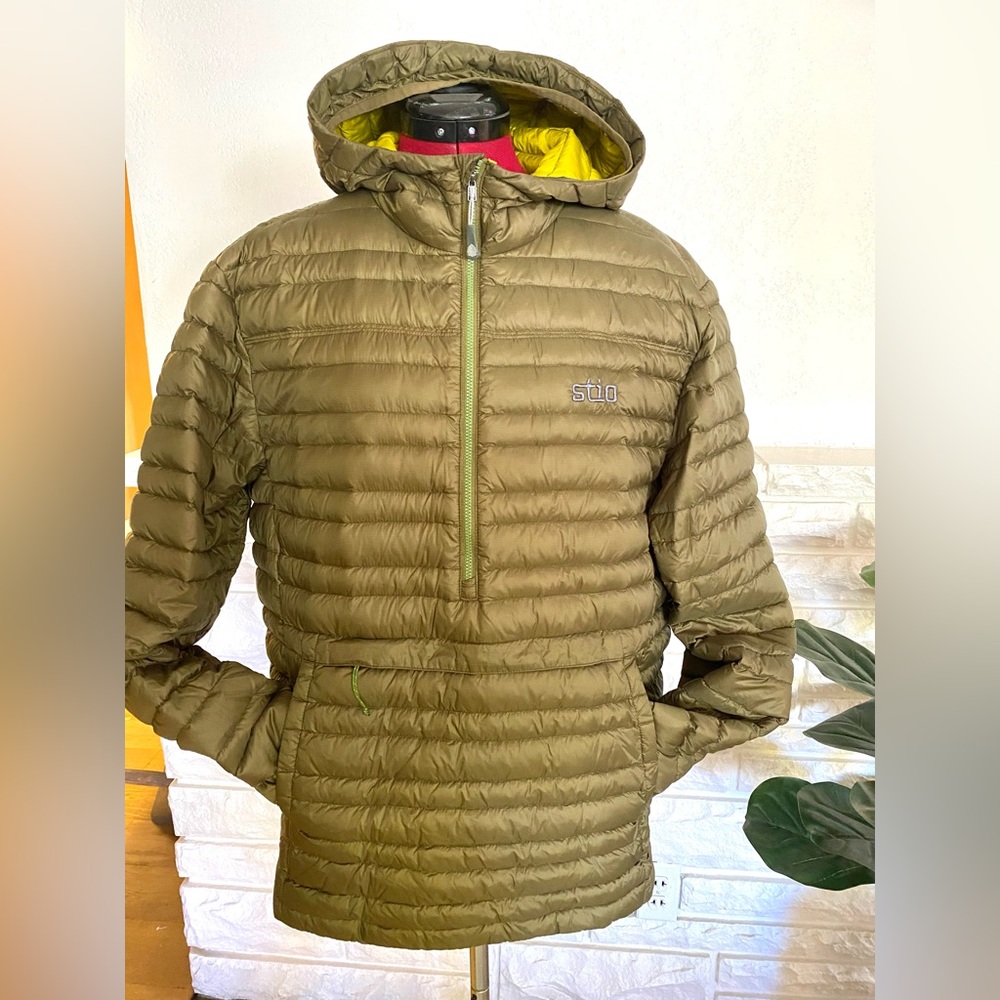 Men’s Stio Down Pullover Hoody Jacket